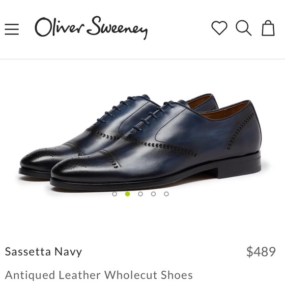 Oliver Sweeney Other - Oliver Sweeney Distressed Blake Stitched Oxford 10